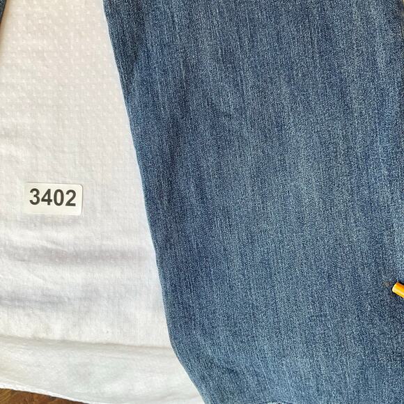 Gloria Vanderbilt Women Amanda Jeans size 14 Short Blue Straight Leg Mid Rise - Picture 12 of 12